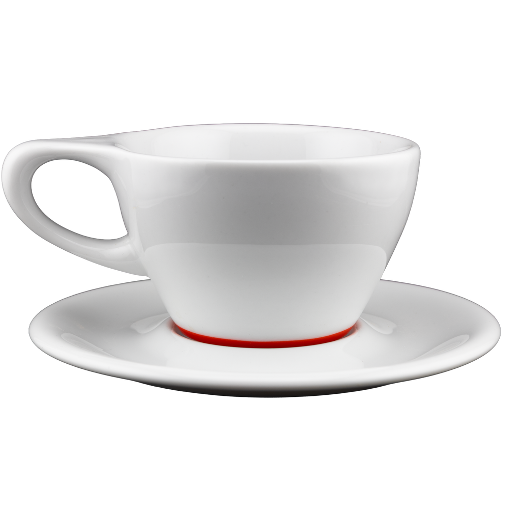 12 oz porcelain latte cup Black Cat Project Latte Cup Large 12oz