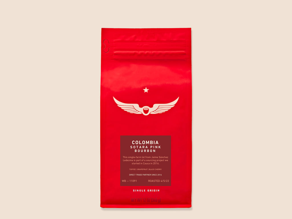 Photo of Colombia Sotara Pink Bourbon